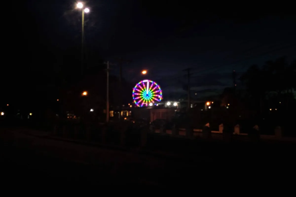 Construction professional reviewing blueprints